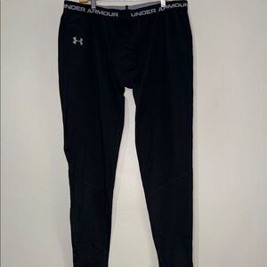 Under Armour Black Base Layer Performance Pants